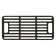 Grill for frying on a barbecue box thickness of steel 10 mm, 43 × 20 × 1 cm