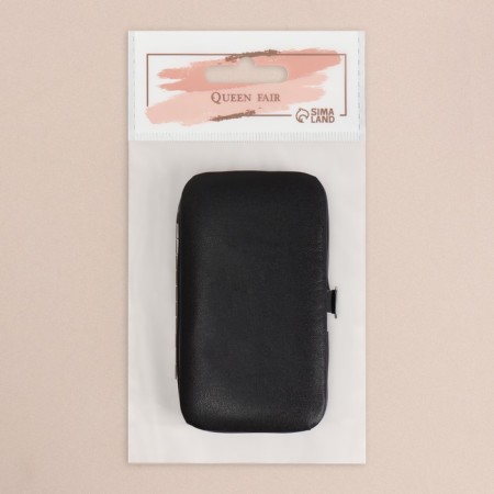 Manicure set, 6 items, in case, black color-8