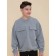 Sweatshirt for boys, height 122 cm, gray color