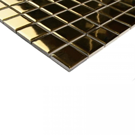 Mosaic porcelain bonaparte Everest Gold, 302.5x302.5x5.2 mm-1
