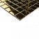 Mosaic porcelain bonaparte Everest Gold, 302.5x302.5x5.2 mm