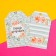 Floristic nameplate "itself", set of 6 pcs., 7 x 5 cm