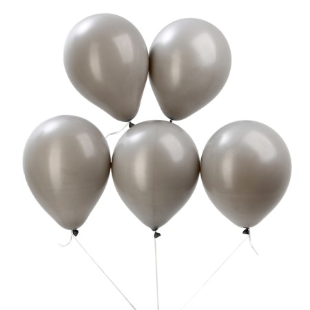Shar Latex 12 "Makarun", set of 5 pcs., Gray color