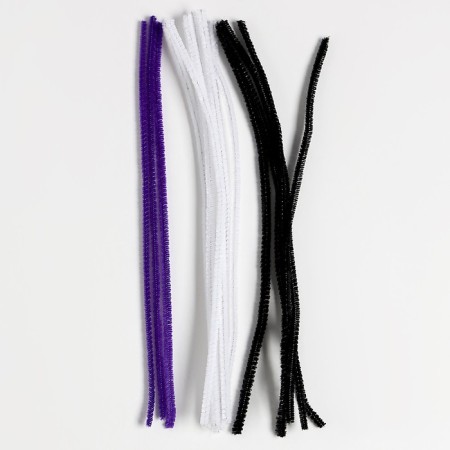 A set for creating a toy from the fur sticks "Spider and Bat"-2
