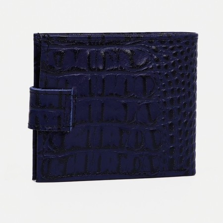 Women's wallet on the button, purple color-1