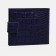 Women's wallet on the button, purple color