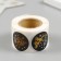 New Year sticker paper "Time of miracles!" D = 2.5 cm 252 pcs in roll