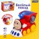 Disco steam locomotive, disco, light and sound, works from batteries, red color