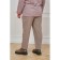 Female trousers, size 70, brown color