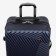 Middle suitcase 24 ”,“ Cartes factory ”, lightning department, code castle, 4 wheels, dark blue color