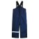 Pants are children insulated, height 128 cm, dark blue color