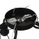 Caucasus "Compact" 3x40W E27 Black 45x45x42 cm.
