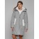 Coat insulated winter female, size 50, color gray