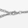 The necklace "India" turquoise happiness, color in black silver, 32 cm