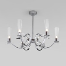 Ceiling Lamp EUROSVET ROSHER 60141/6, G9, 6x7W, 650x650x490 mm, chromium color
