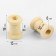 A set of wooden coils without a coating, 50 pcs, d = 1.3 × 1.9 cm