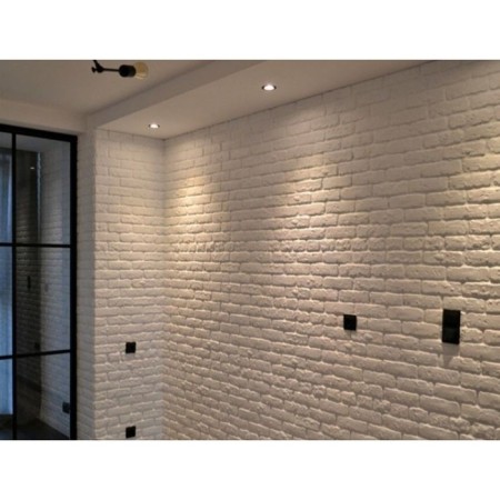 Gypsum tile "Venice", white, 1 sq m, 70 tiles-3