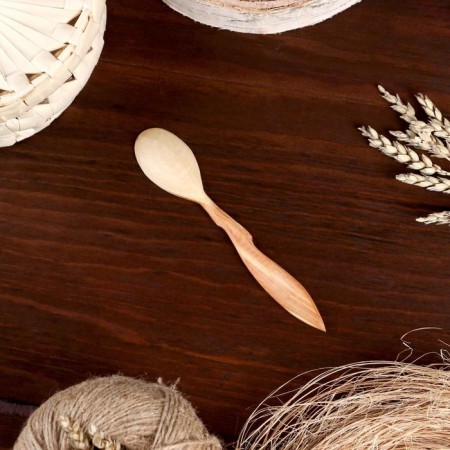 Spoon "Tea", juniper, 3x17 cm-2