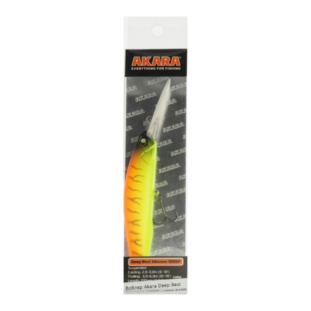 Akara Deep Best Minnow 100sp, color A105, 10 cm, 16 g-2