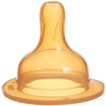 Nipple on a bottle, from 0 months, wide throat Ø50 mm., Slow flow-5