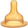 Nipple on a bottle, from 0 months, wide throat Ø50 mm., Slow flow