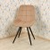 Dining stool Polini Home Verona Sm, beige-black color