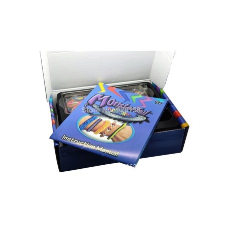 Set for weaving bracelets Rainbow Loom, Monster Tail, road format-3