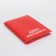 Cover for autocodes, red color