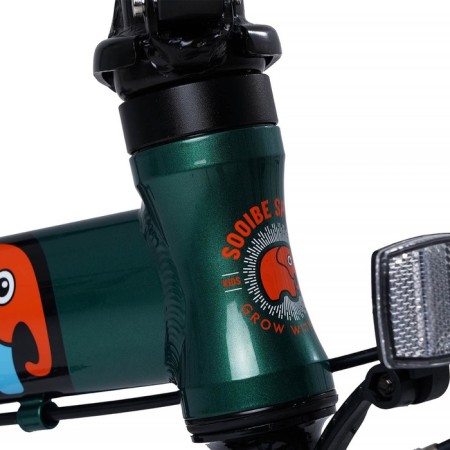 Bicycle 14 ’’ maxiscoo s007 standard, green color-4