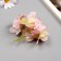 A bud on the leg for decoration "Light pink violet" d = 5 cm, h = 10 cm