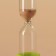Sanding clock desktop for 5 minutes, H -12 cm, D - 4.4 cm, package package, mix