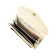 Wallet, button, 4 pockets, 2 departments for trifles, n/k beige python/beige matte