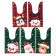 Polyethylene gift package with ears "New Year Mix", 13 x 23 cm