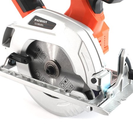Dawed circular battery Patriot CS185UES, Li-Ion, 5100 rpm, 24 teeth, without bales and batteries-13