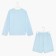 Women's costume (sweatshirt and shorts) Mist, p. 40-42, blue