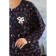Female dress, size 54, blue color, purple