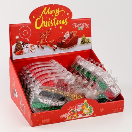 New Year! Set for creativity "New Year's decoration from beads", types of mix-5