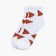 Women's socks kaftan "pizza" r.36-40 (23-25 ​​cm)