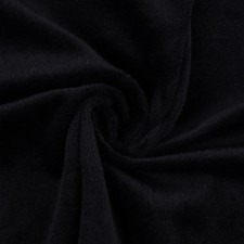 Patch plush, 50 × 50 cm, 220 g/m, black color No. 102