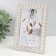Photo frame metal, glass 10x15 cm "Round Rhiners" 14x19 cm