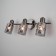 ANSA lamp, 3x40W E14, color black pearls