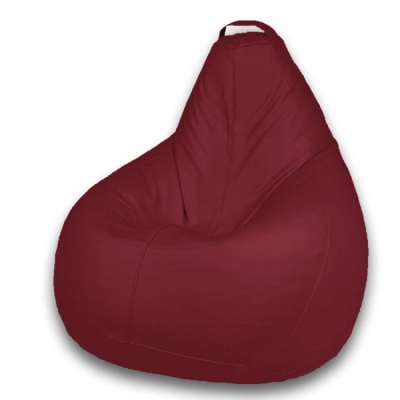 The pear-pear chair is positive Favorit, size L, diameter 80 cm, height 100 cm, artificial leather, red color