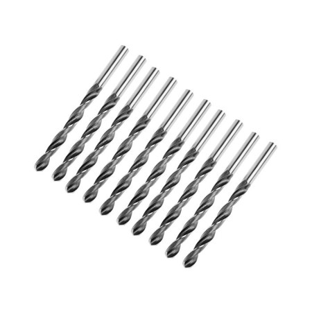 Tundra metal drill, HSS, cylindrical shank, 7 x 110 mm, 10 pcs.