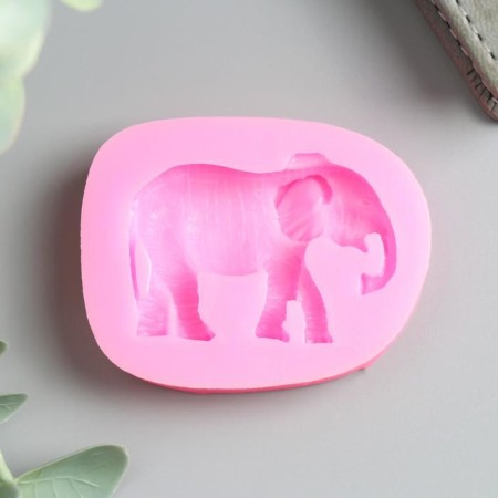Mold Silicon "Indian Elephant" 1.2x6x4.8 cm