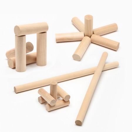 Game Tows "Game time", bits 2 pcs 49 x 2.5 cm, towns 10 pcs 9 x 2.5 cm-2