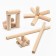 Game Tows "Game time", bits 2 pcs 49 x 2.5 cm, towns 10 pcs 9 x 2.5 cm