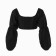 Croup-top with long sleeves MIST, col. Black, rr xs