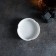 Porcelain porcelain Magistro "Blanche", d = 8.7 cm, white color