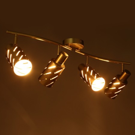 Peresvet chandelier 4x40W E14 gold 79x10x20cm-2