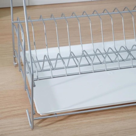 Dishes for dishes with a pallet 2-tier, 24 × 40 × 38 cm, chrome-3